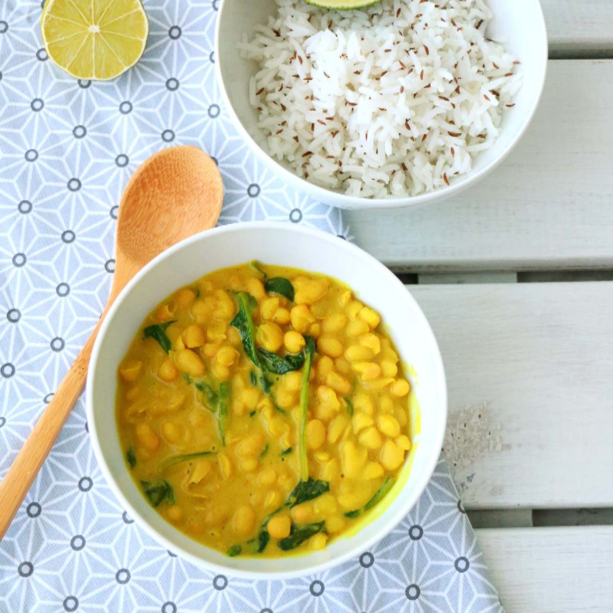 Curry de Haricots Blancs