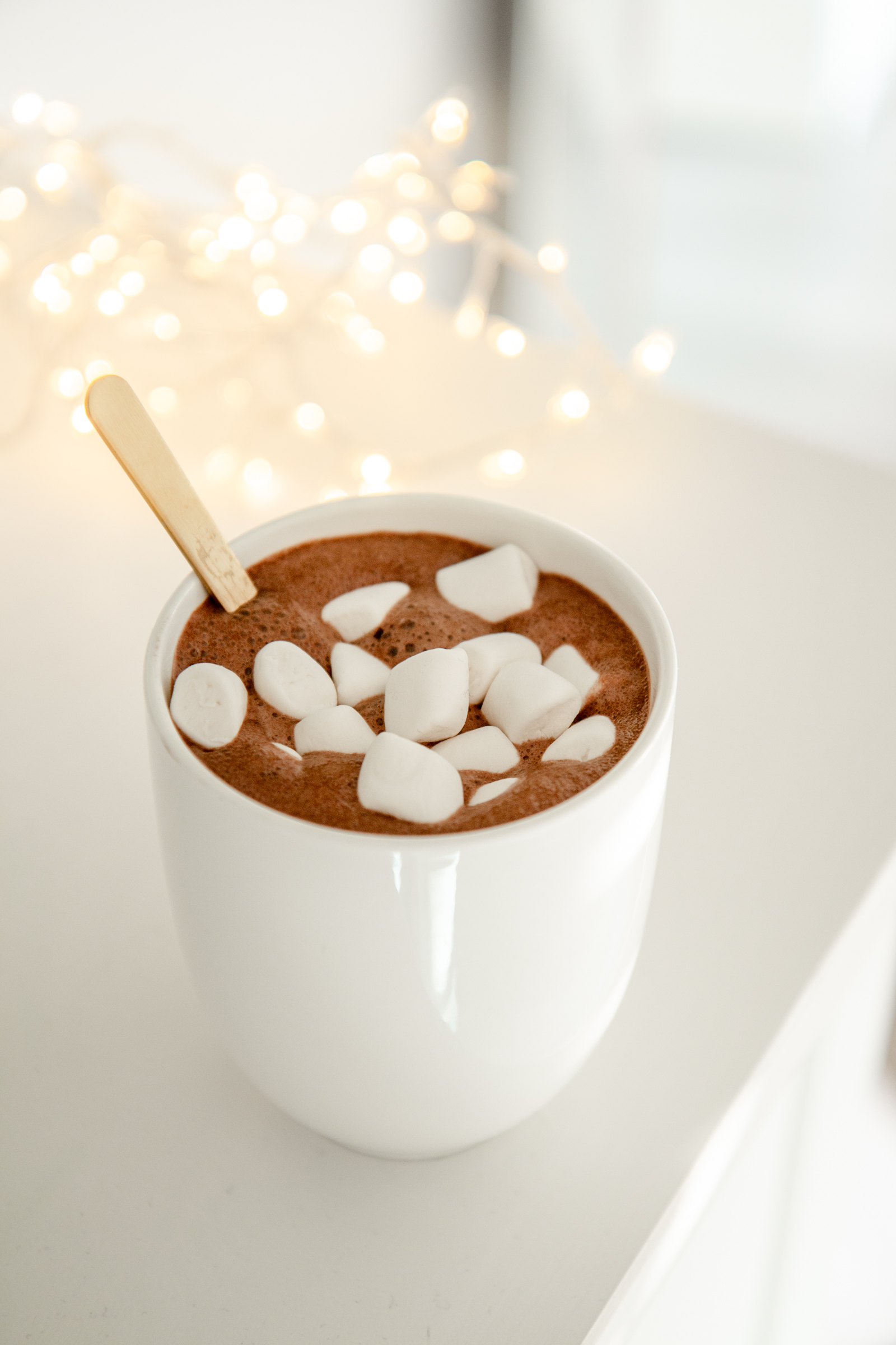 Chocolat chaud aux marshmallows : Recette de Chocolat chaud aux